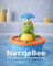 NuzzleBee AquaGlow™ Krokodil Fontein Badspeelgoed – Lichtgevend & Interactief Waterplezier